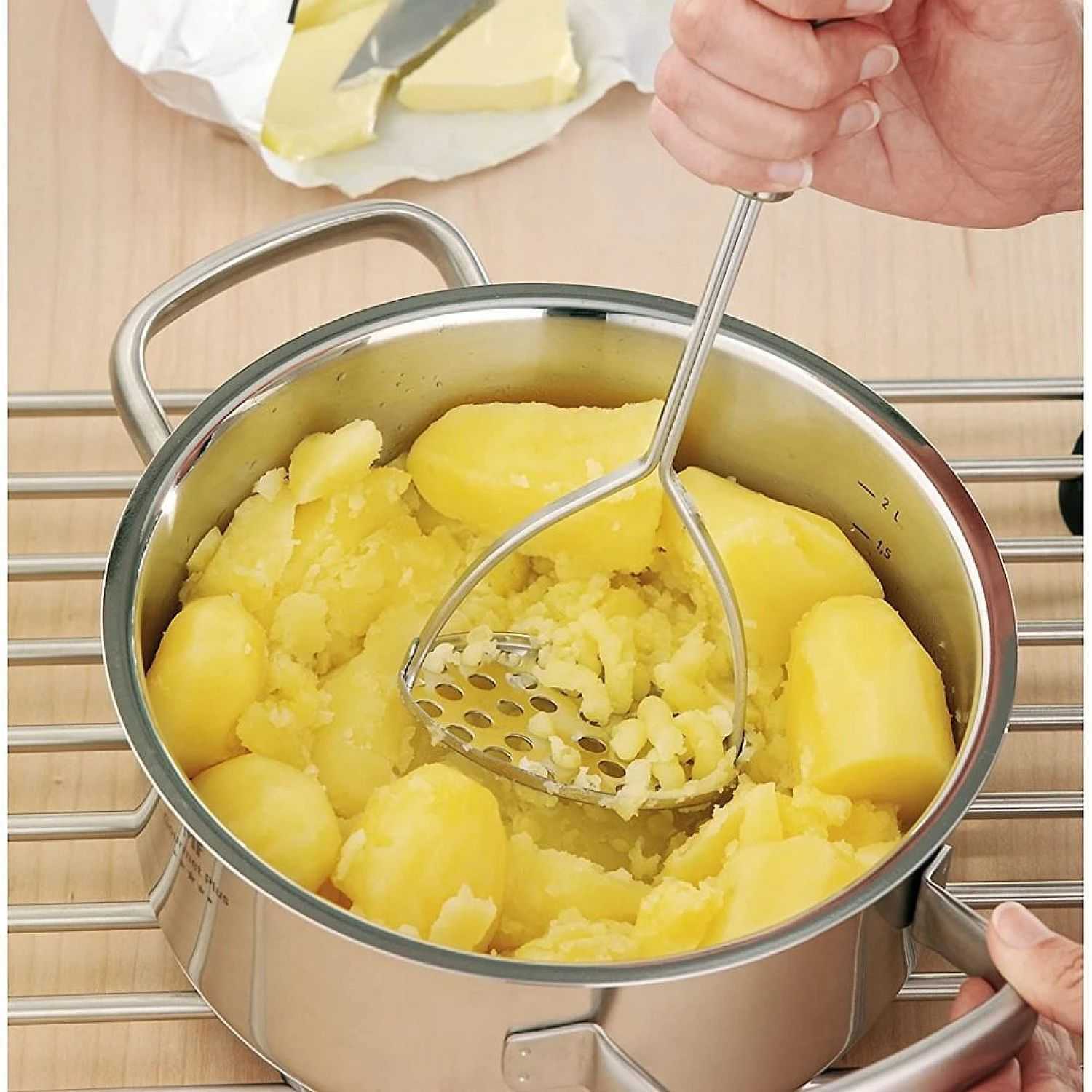 WMF 1871386030 Profi Plus Potato Masher