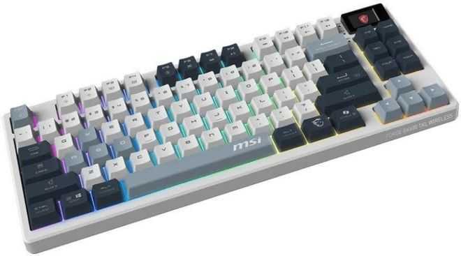 MSI FORGE GK600 TKL Wireless Gaming