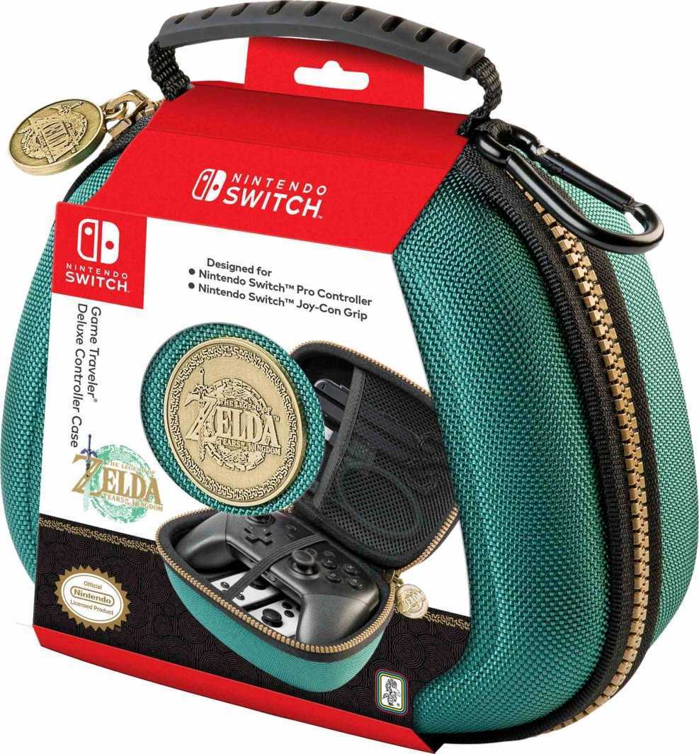 BIGBEN Nintendo Zelda NNS20G Deluxe Carry Case Green
