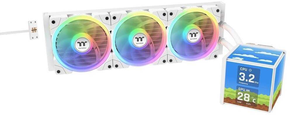 THERMALTAKE Minecube 360 Ultra ARGB (white)
