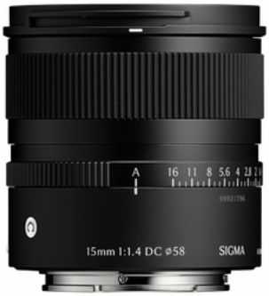 Sigma 15mm F1.4 DC Contemporary Canon RF