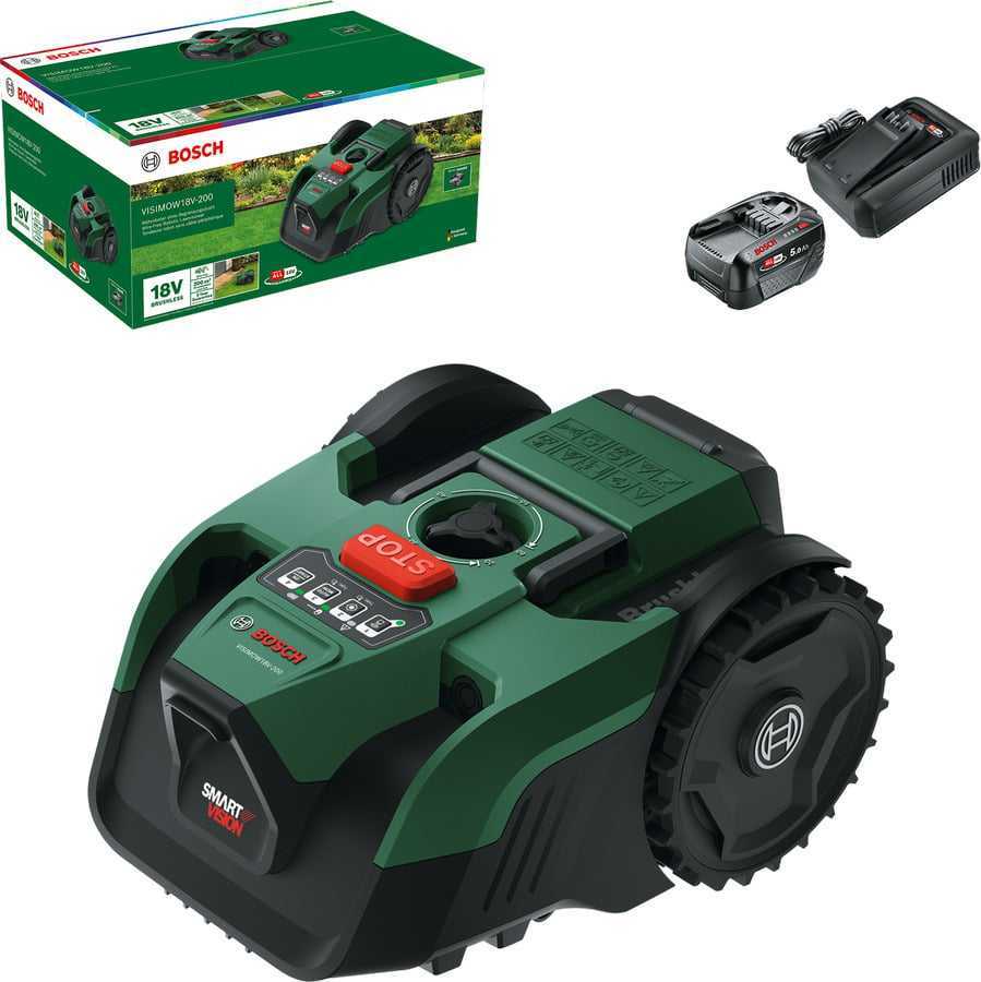 Bosch Powertools Robotic lawn mower VISIMOW18V-200