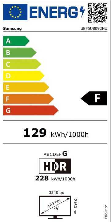 SAMSUNG 75 Crystal UHD U8000H 4K