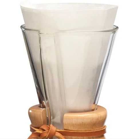 Chemex FP-2 Unfolded Half Moon Filter 100pcs
