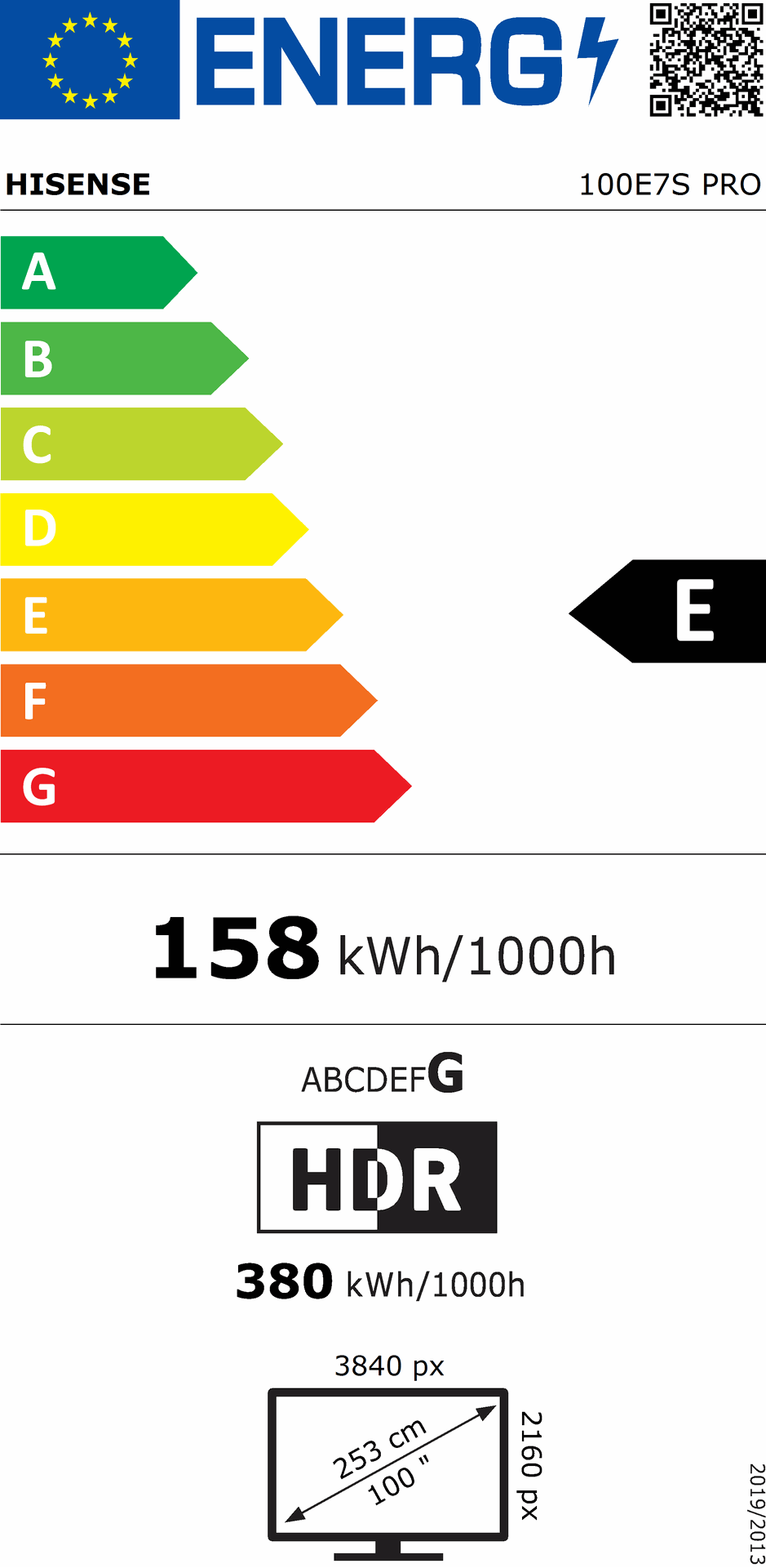 Hisense 100E7S PRO