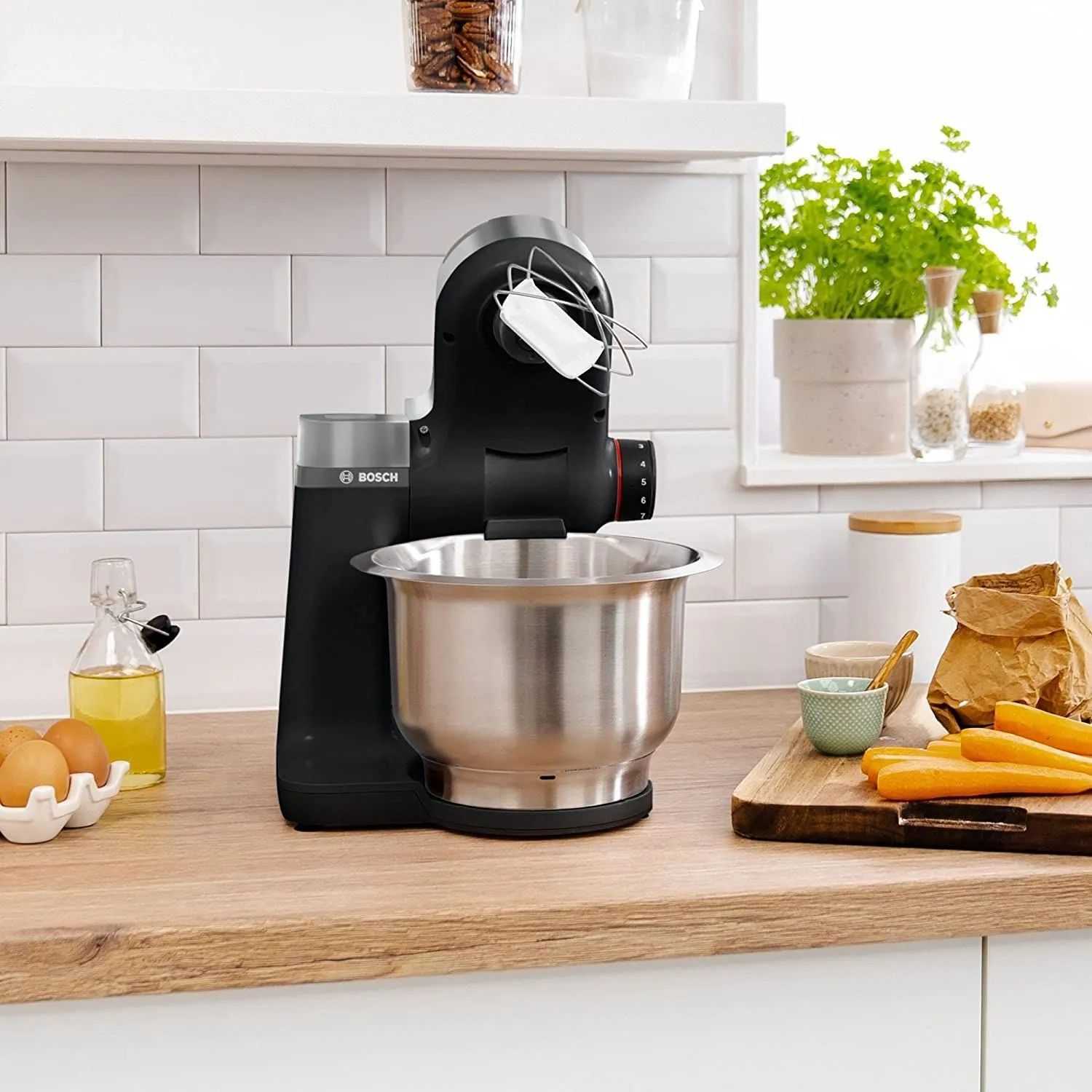 BOSCH MUMS2VM00 Kitchen Machine (black/silver, 900