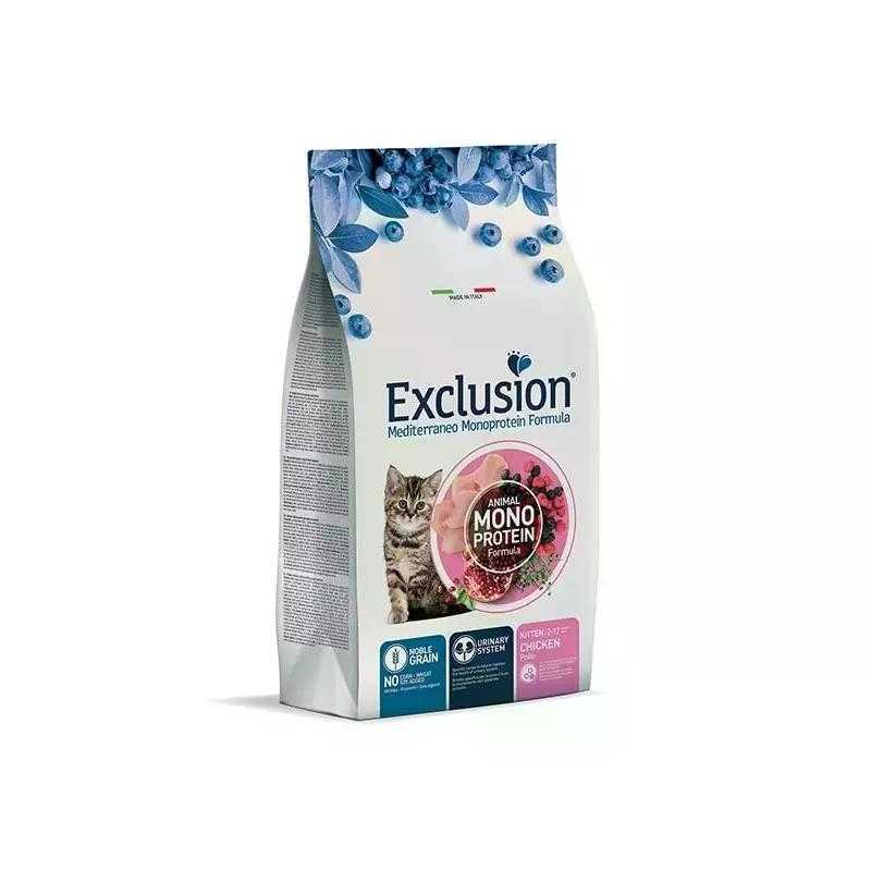 DORADO S.r.l. EXCLUSION Mediterraneo Monoprotein Kitten All Breeds Chicken 1.5kg