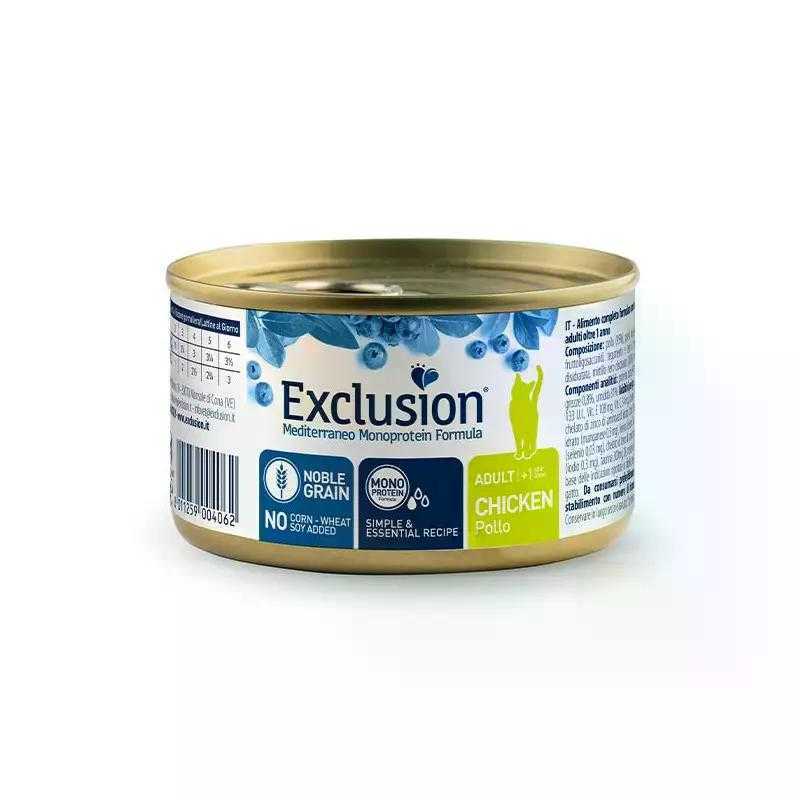 DORADO S.r.l. EXCLUSION Mediterraneo Monoprotein Adult All Breeds Chicken 85g