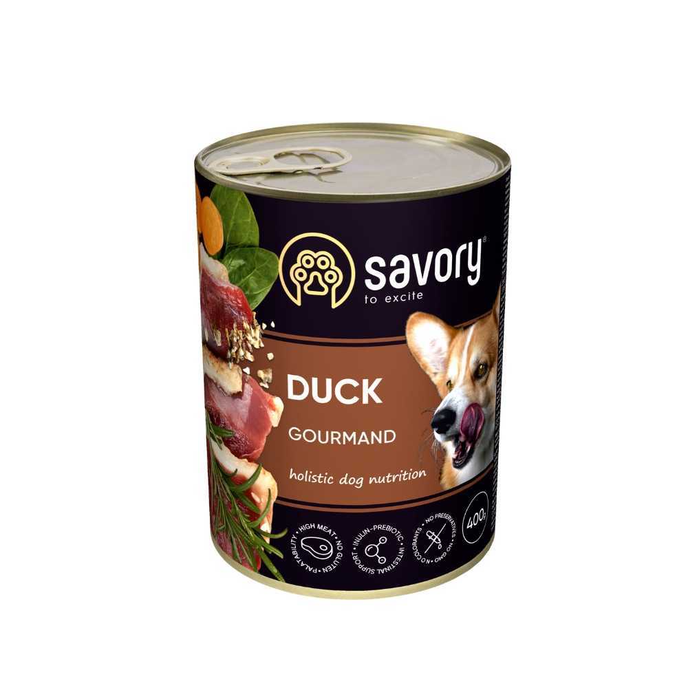VAFO PRAHA s.r.o Savory Dog Gourmand Duck 400 g