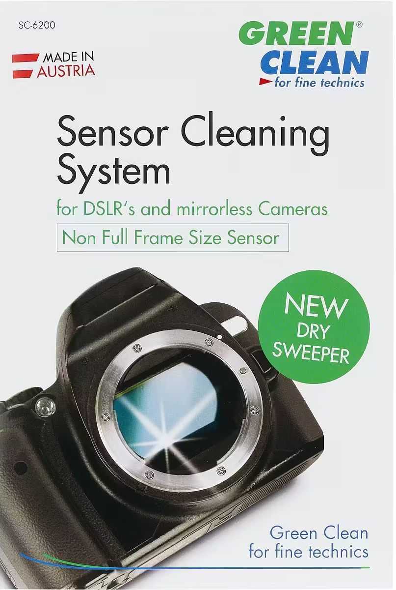 GREEN CLEAN Wet AND Dry Sensor Cleaner 4pcs SC-6060