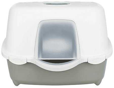 Trixie Davio Top, with hood, 56 × 39 × 39 cm, sage/white