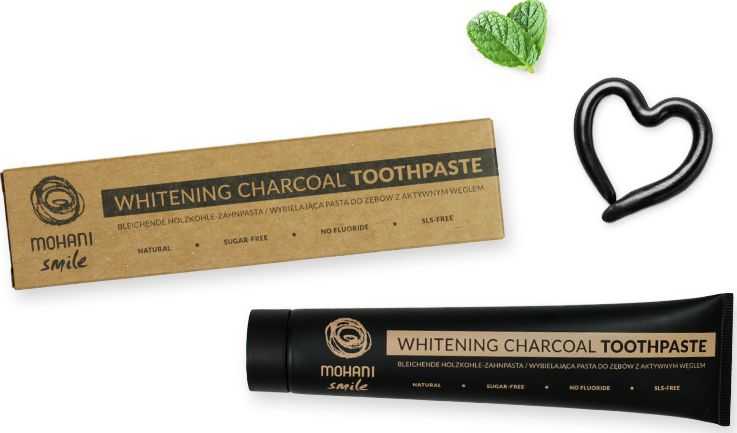Mohani Smile Whitening Activated Charcoal Toothpaste 75ml