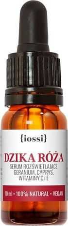 Iossi Wild Rose facial serum with geranium, cypress, and vitamins C and E, 10ml