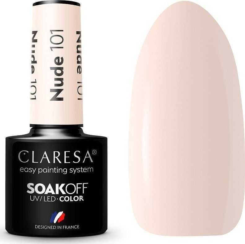 Claresa Soak Off UV/LED Nude hybrid lacquer 101 5g