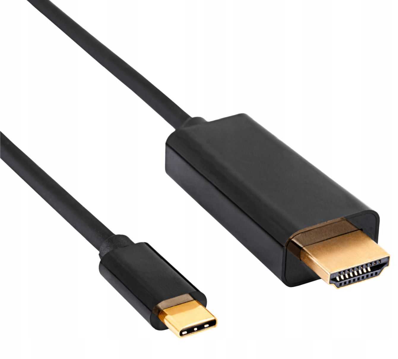 AKYGA AK-AV-18 USB-C / HDMI 4K 1.8m Black