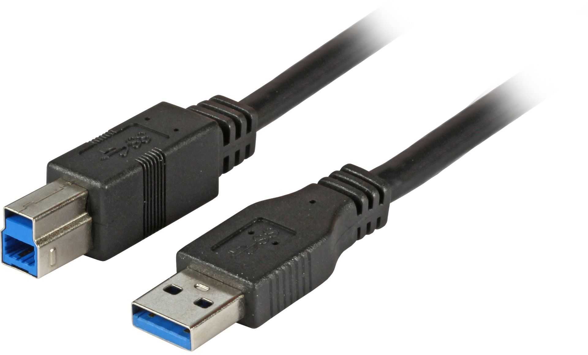 EFB USB3.0 A-B cable, St-St