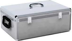 MediaRange CD/DVD Case - 500 silver