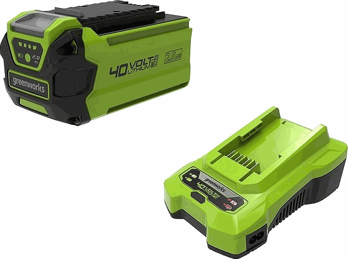 GREENWORKS GSK40B4 - Starter Kit - 40V Charger, 4Ah Battery