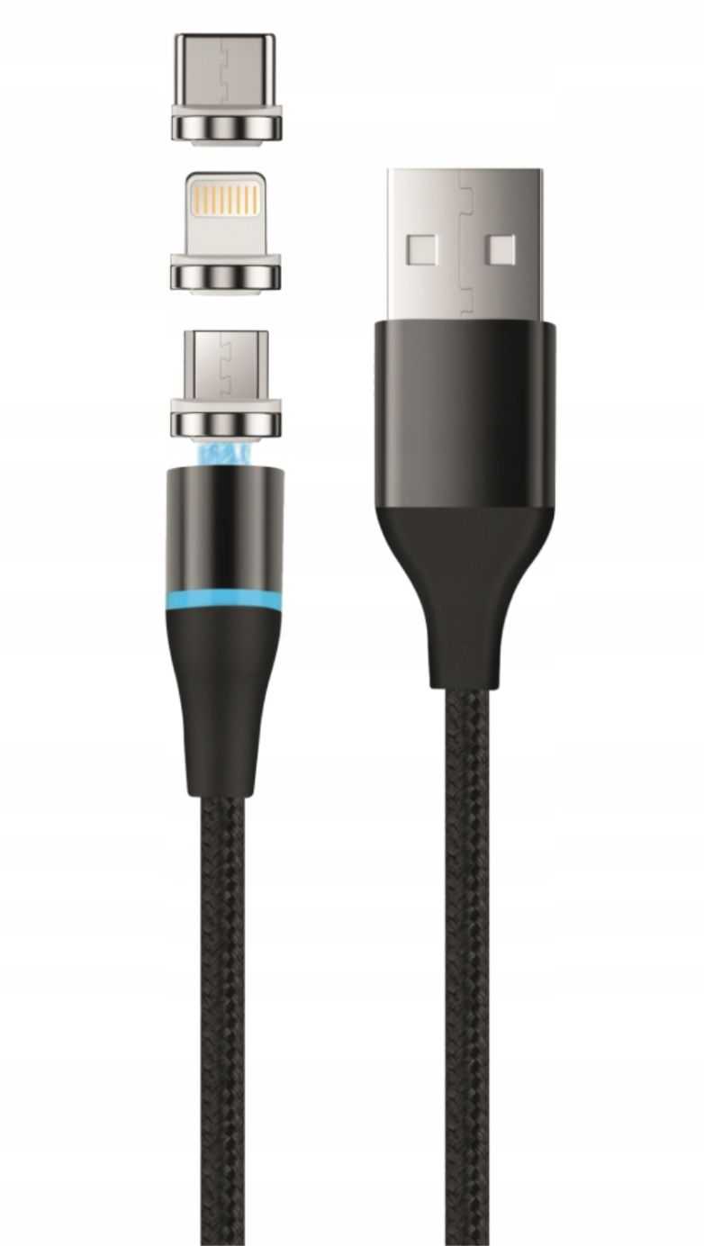 Setty KBM-01 USBA / USB-C 12.5W 1m Black