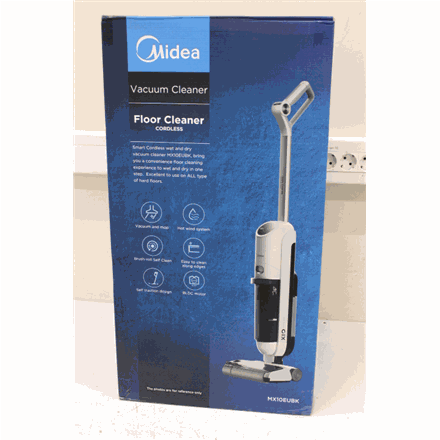 MIDEA _7575413 SALE OUT. X10 Wet and Dry Cordless Vacuum Cleaner, Black