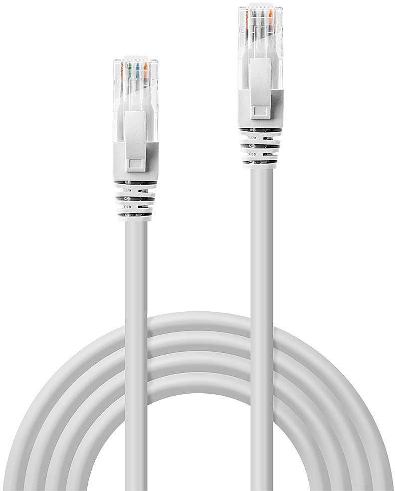 Lindy 48092 Network Cable Cat.6 U/UTP 1m White