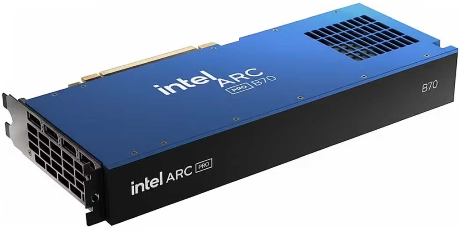 INTEL B70 Pro AI 32GB GDDR6 256bit