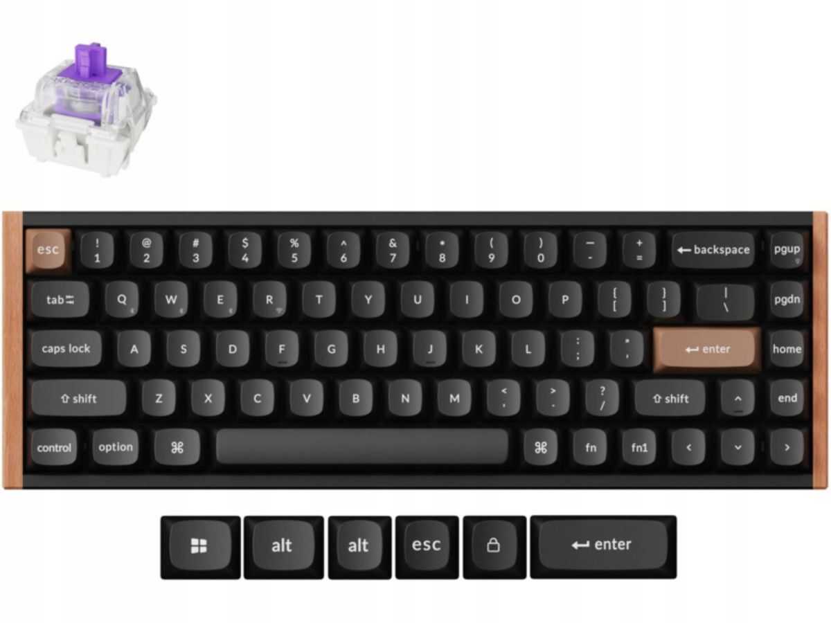Keychron K6H Gateron Double-Rail Magnetic Nebula