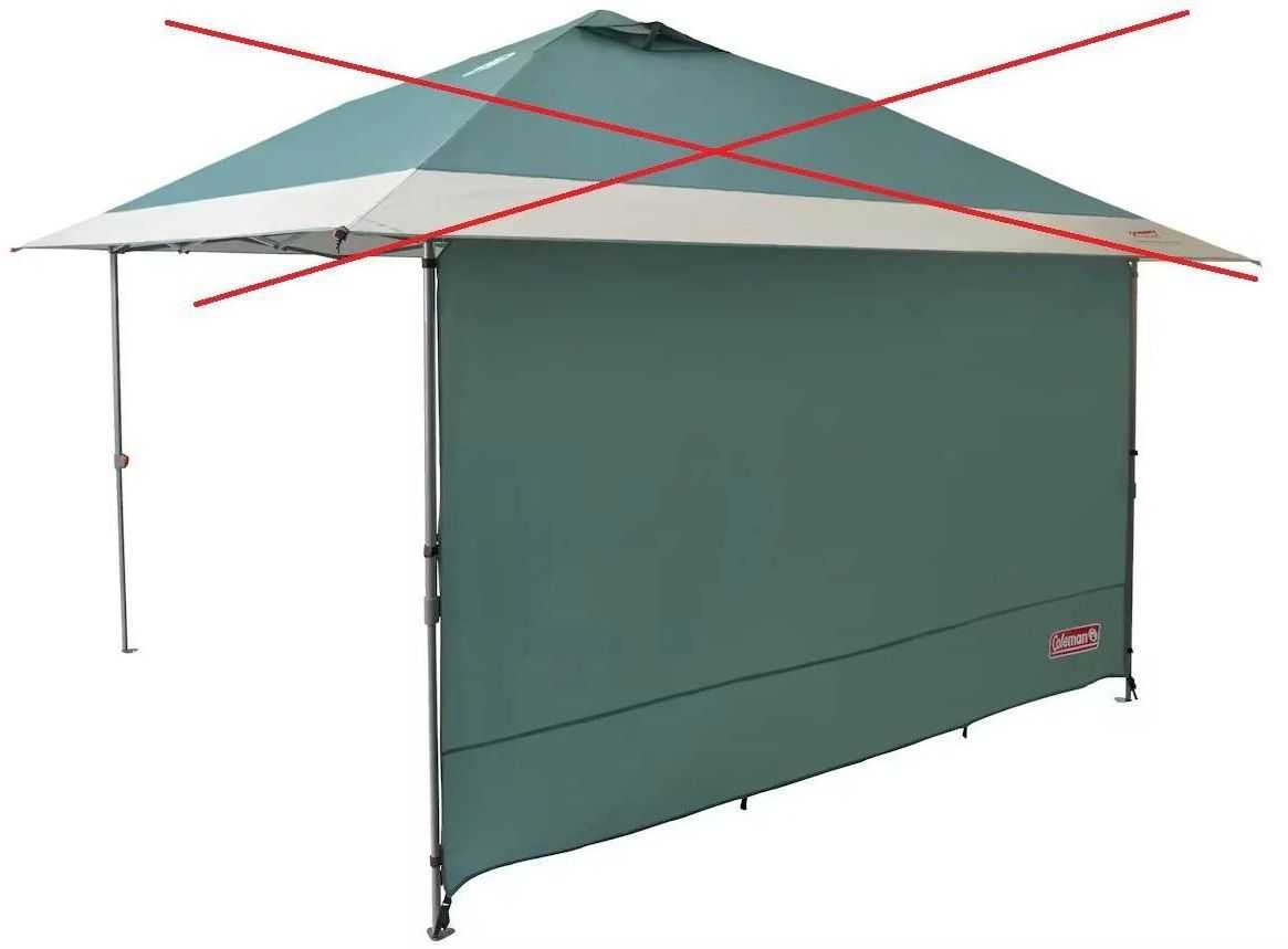 Coleman 2 Side Walls for FastPitch OnePush Pavilion L Turquoise