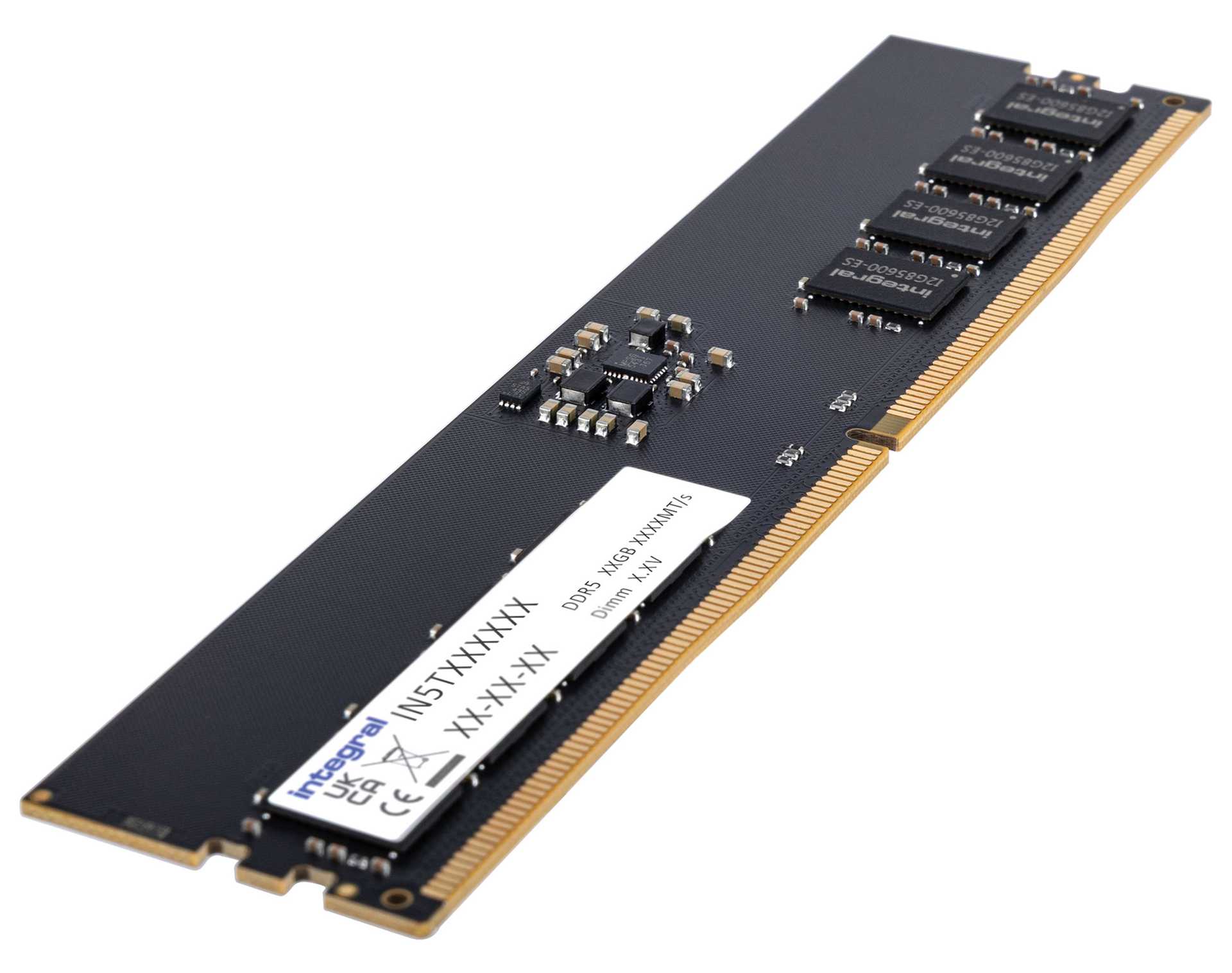 INTEGRAL Black 32GB DDR5 4800MHz UDIMM IN5T32GNHRBX