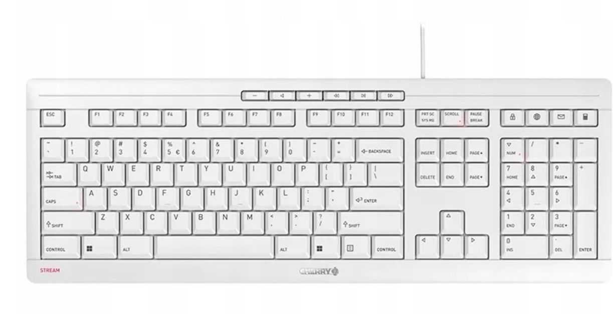 Cherry STREAM - Keyboard - Corded