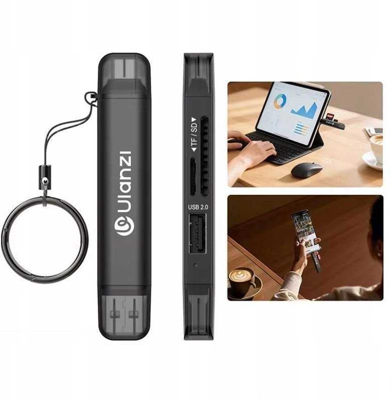 Ulanzi Cr1 USB 3.0 / USB-C Black