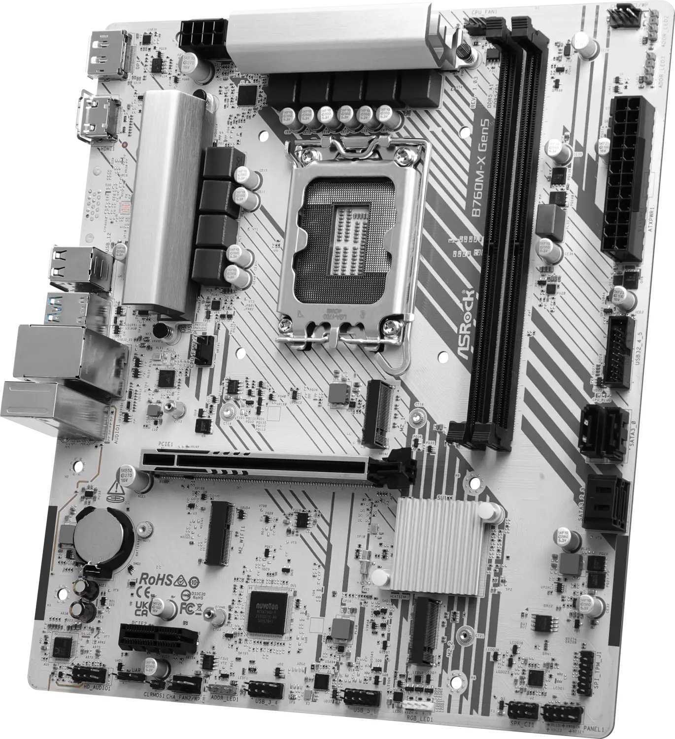 ASROCK B760M-X GEN5 1700 mATX HDMI/DP