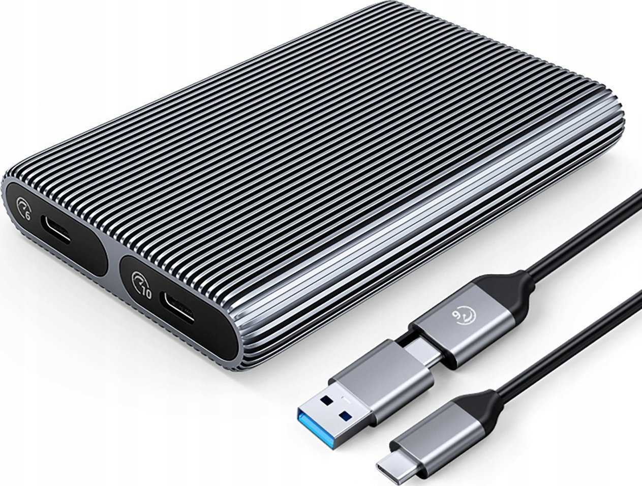Orico AM2C3-2SN 2x M.2 SATA+NVME USB-C 3.2