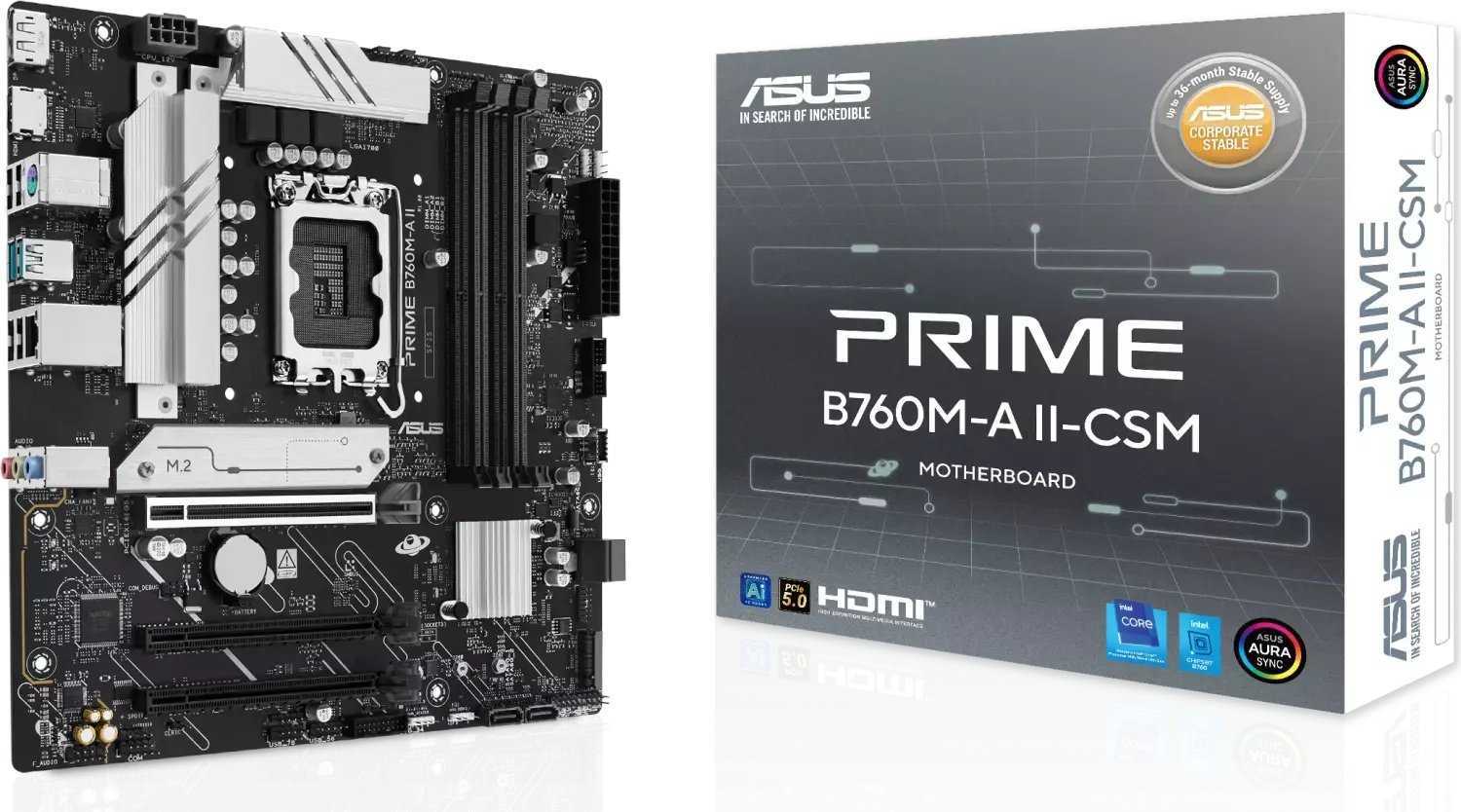ASUS PRIME B760M-A II-CSM (INTEL,1700