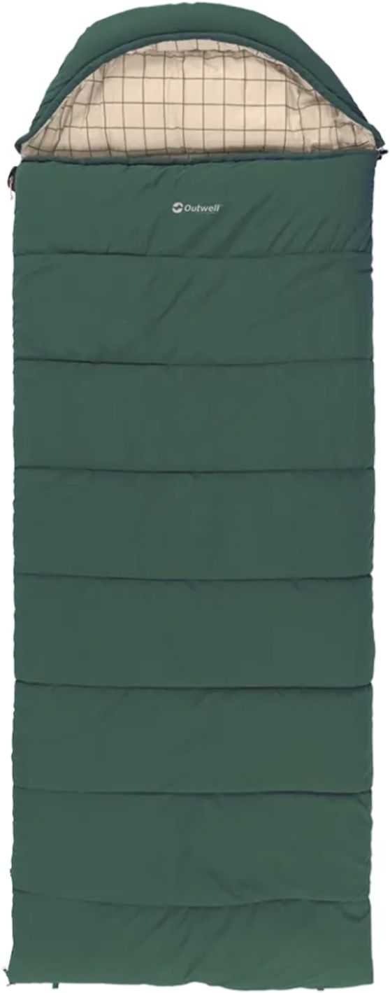 Outwell Camper Prime Green Right Zipper