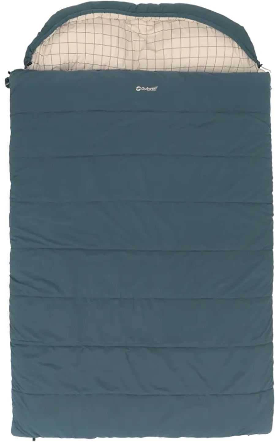 Outwell Camper Lux Double Blue Both Side Zipper