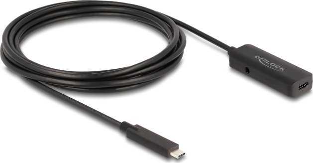 Delock 80038 USB-C/USB-C 3m Black