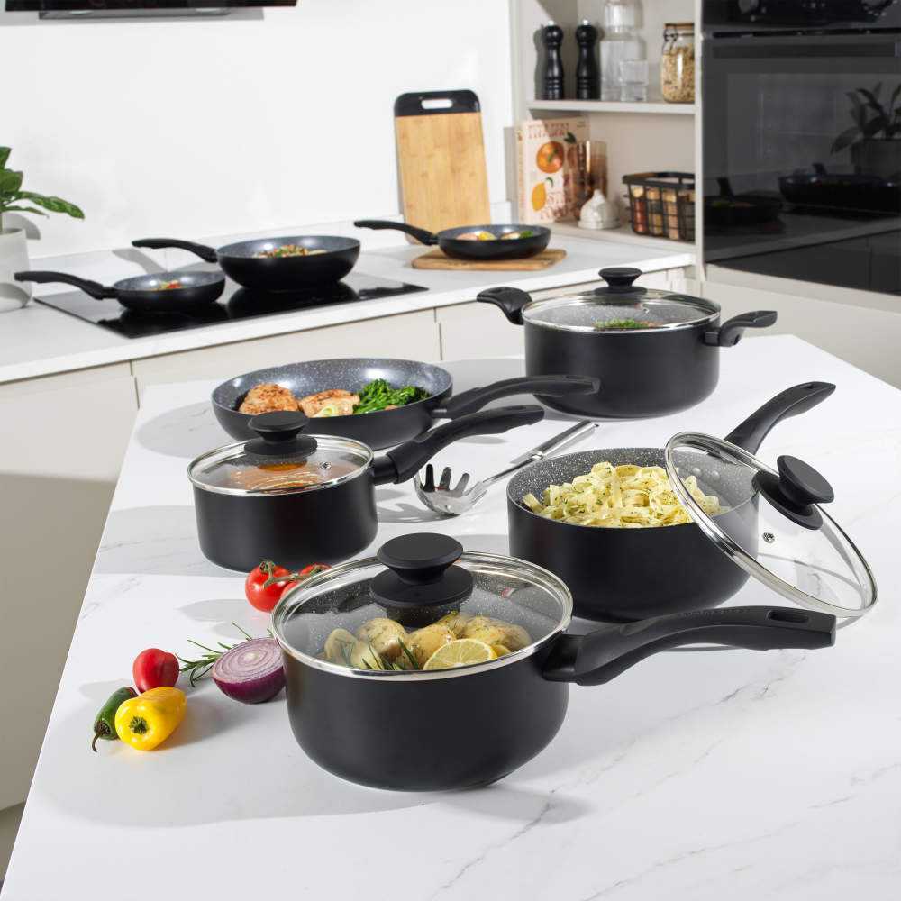 Progress BW12920EU7 Marble Ceramic 24 cm Stockpot