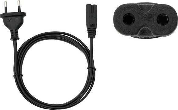 AKYGA Power cable AK-RD AK-RD-02A (IEC320 C7 M - C7 VDE M; 3 m)