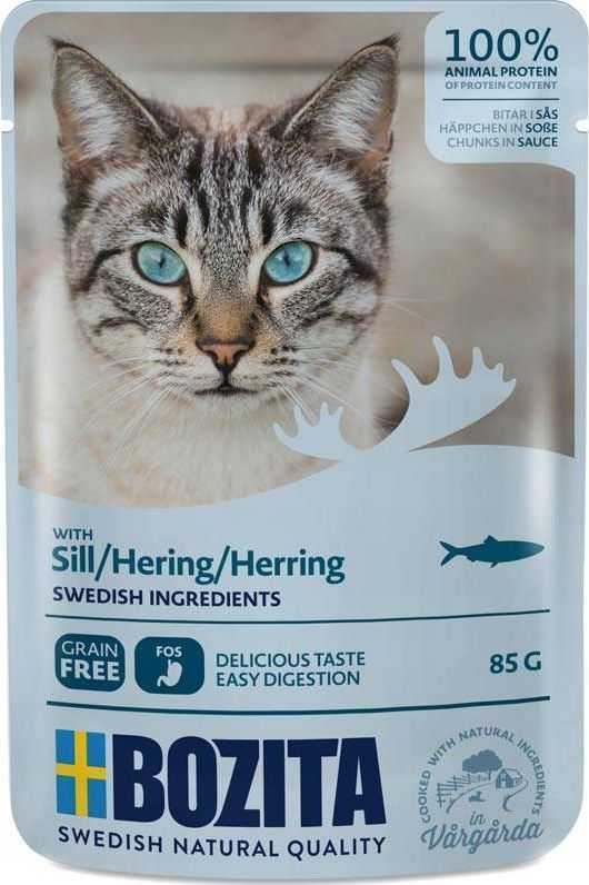 BOZITA Cat Herring in sauce sachet 85g