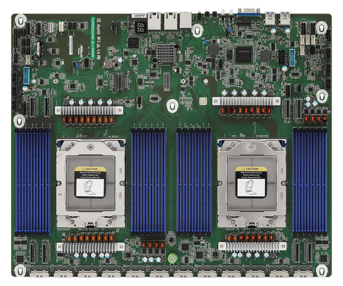 ASROCK TURIN2D24G-2L+/500W