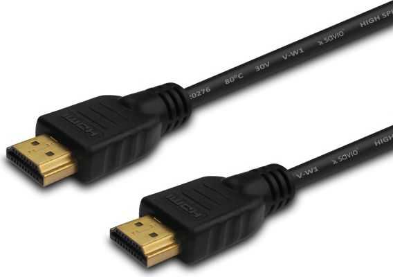 Savio HDMI CABLE 0.5M V1.4 3D A MALE- A MALE CL-37