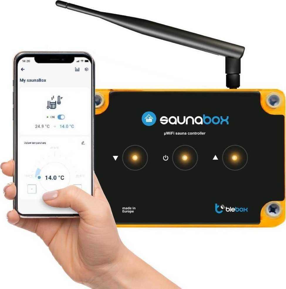 Blebox Saunabox Pro SAUNA CONTROLLER