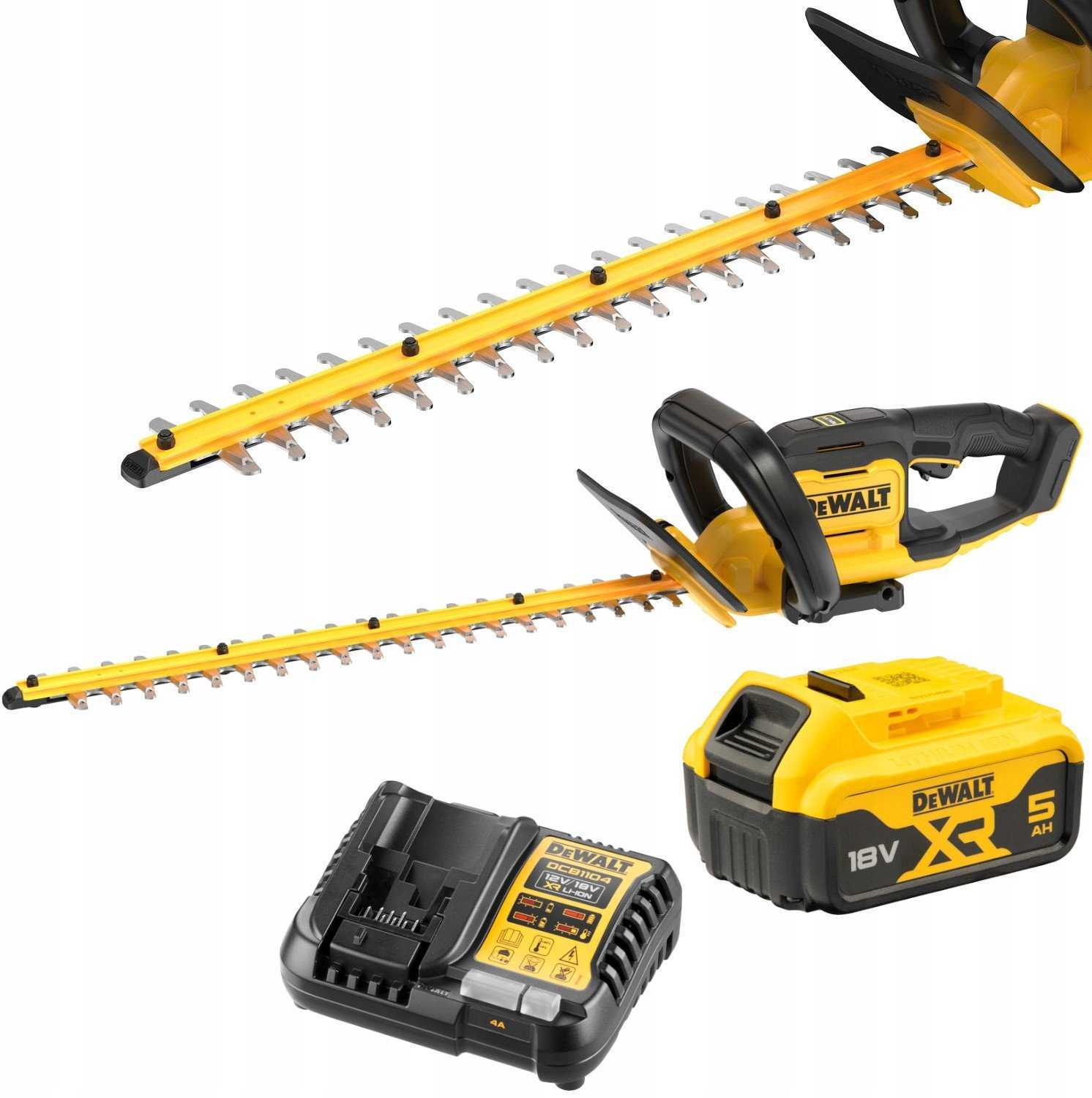 DeWalt  Cordless Hedge Trimmer DCMHT562P1-QW, 18V