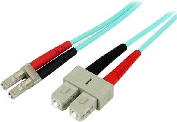 StarTech 2M AQUA FIBER PATCH CABLE/.