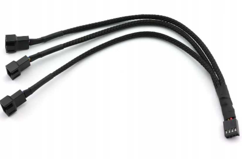 EKWB 3x splitter cable for 4 Pin PWM fan 10cm