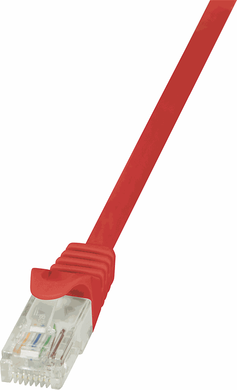 Logilink 0.25m red !