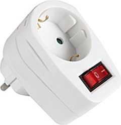 Brennenstuhl Adapter 1xCEE 7/4 1xCEE 7/7 White