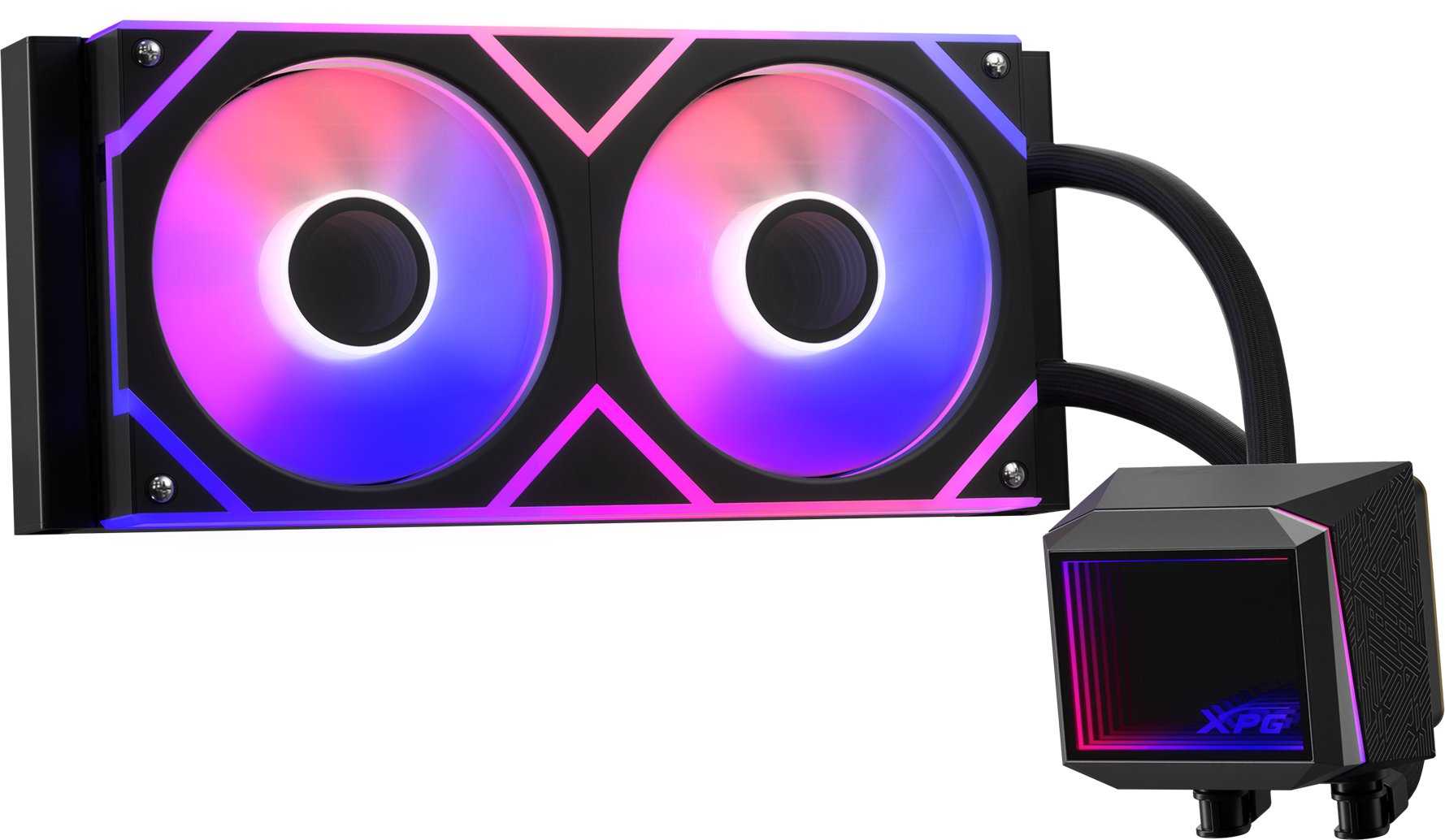 Adata WAK XPG LEVANTE II 240 (2*120mm ARGB Fan) black