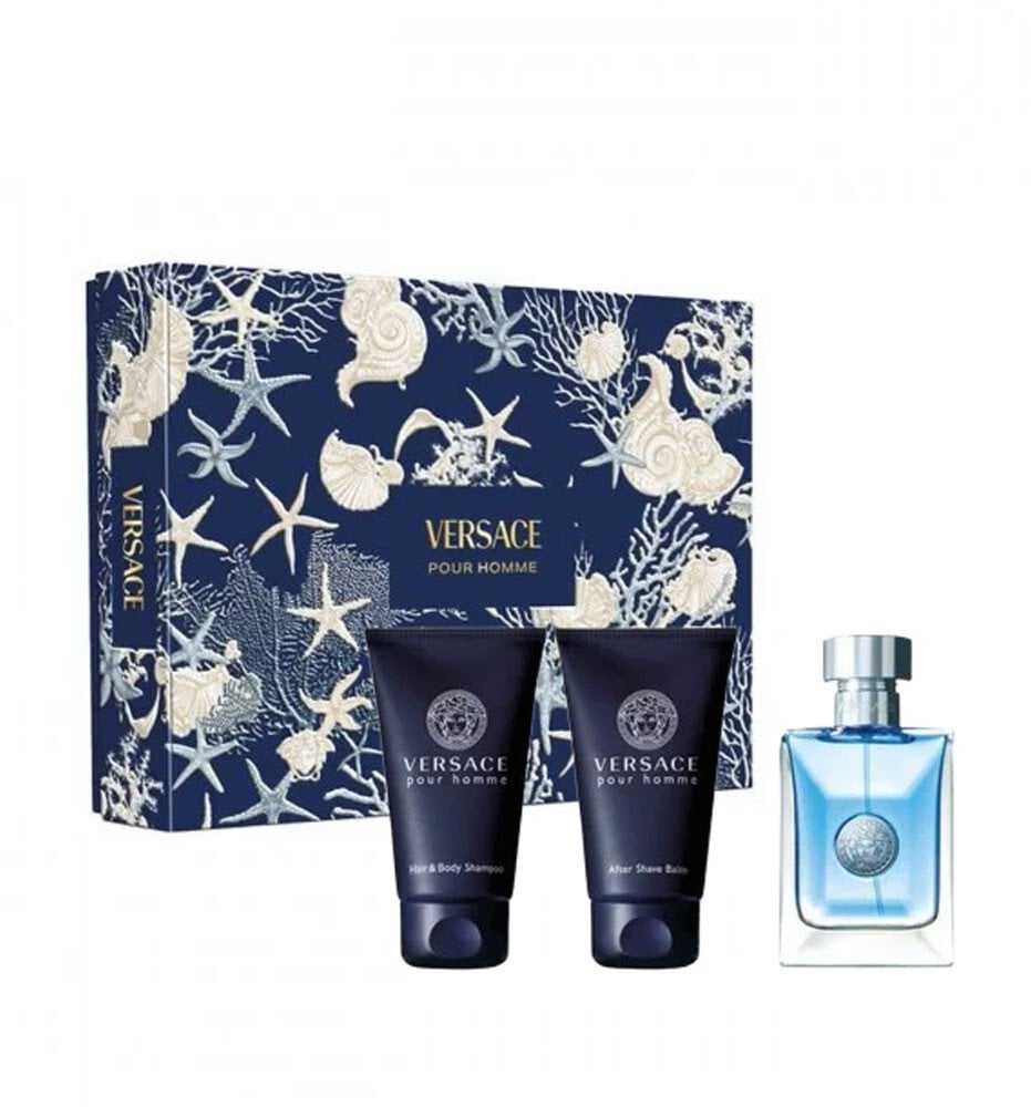 Versace _8201989 Versace Pour Homme set eau de toilette spray 50ml + shower gel